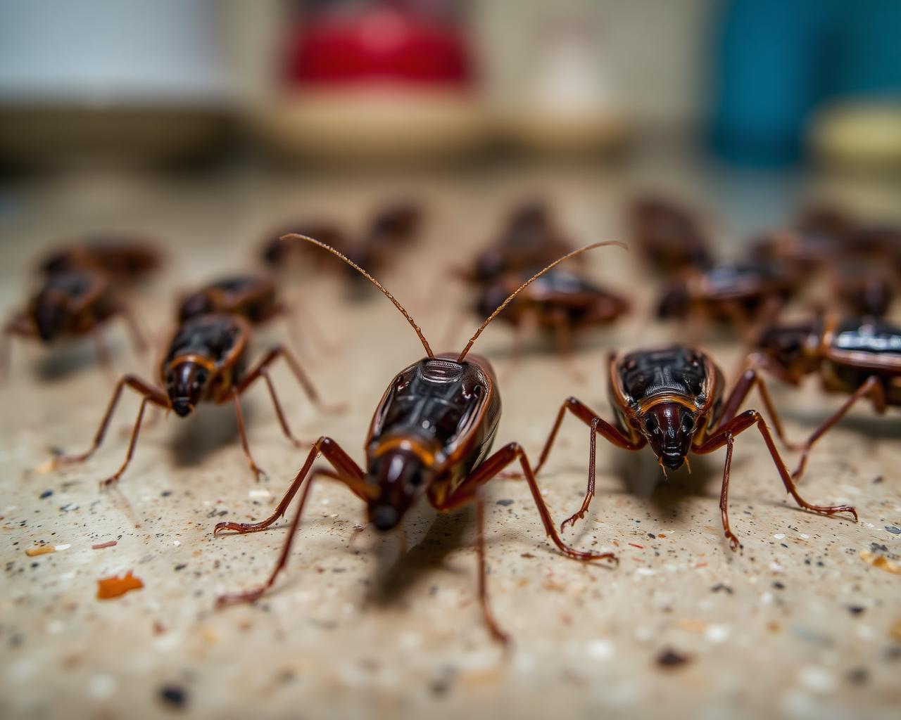 Élimination des cafards et blattes